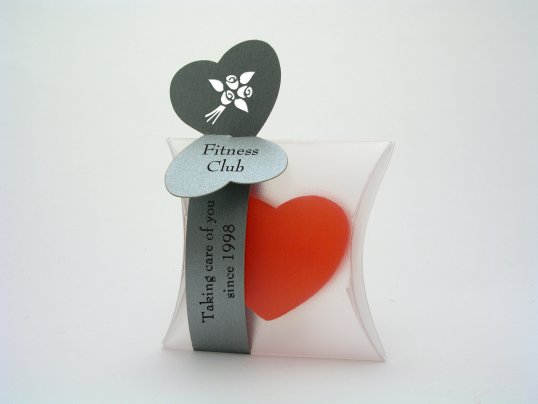 Small Heart Soap + thin strap with tops