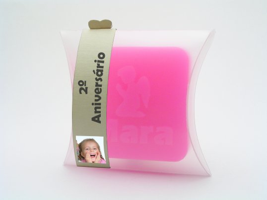 Small Soap + thin strap with color impression