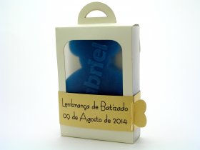 Lembranças de Batizado - Sabonete Ursinho personalizado | TugaSoap