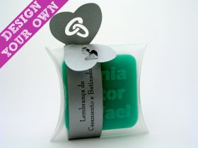 Medium Soap + strap with tops hearts