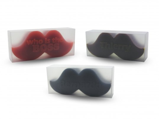 Moustache soap